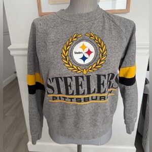 Pittsburg Steelers Grey Crewneck
